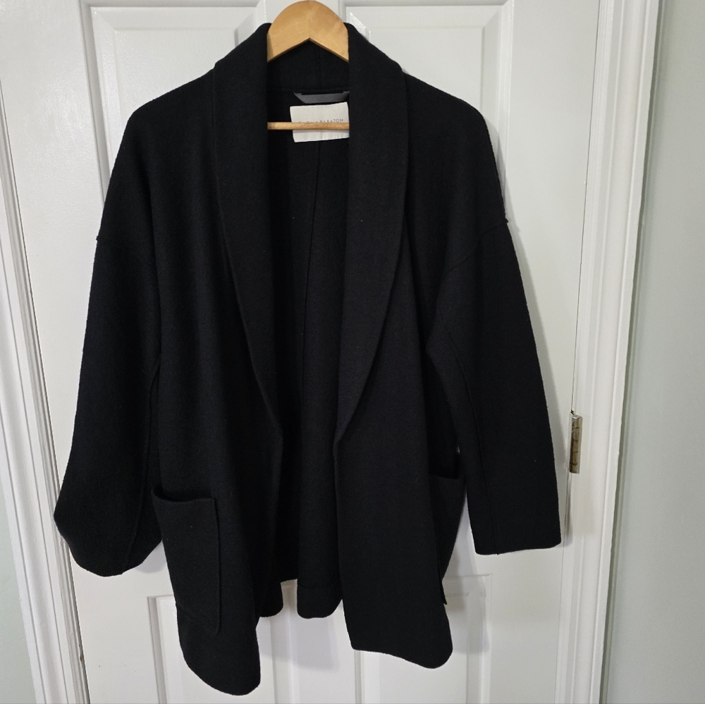 Babaton 100% Wool Coat | Aritzia THE group Freeman Coat Large